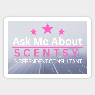 ask me about scentsy independent consultant Sticker
